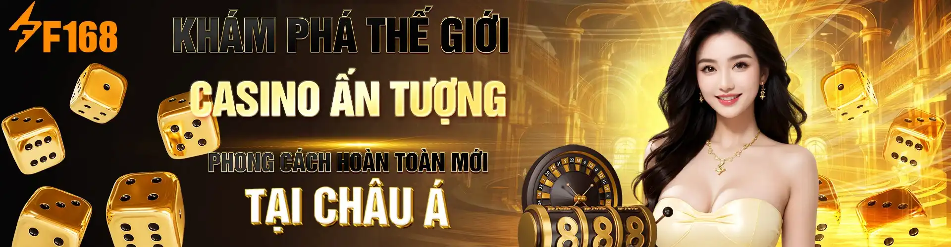 Banner nhà cái ấn tượng số 1 F168